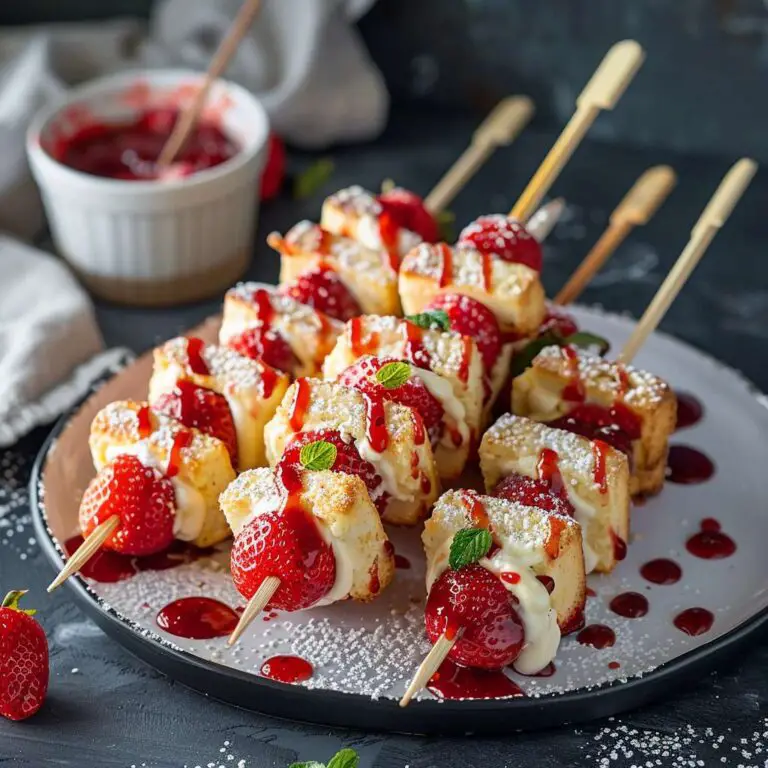 Strawberry Shortcake Kabobs