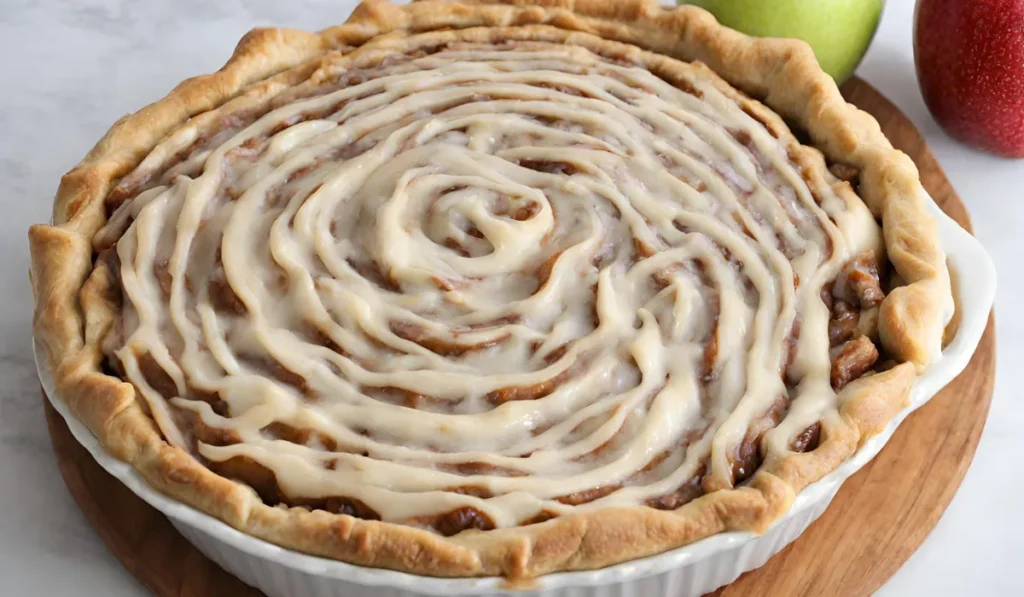 Cinnamon roll and apple pie filling recipe