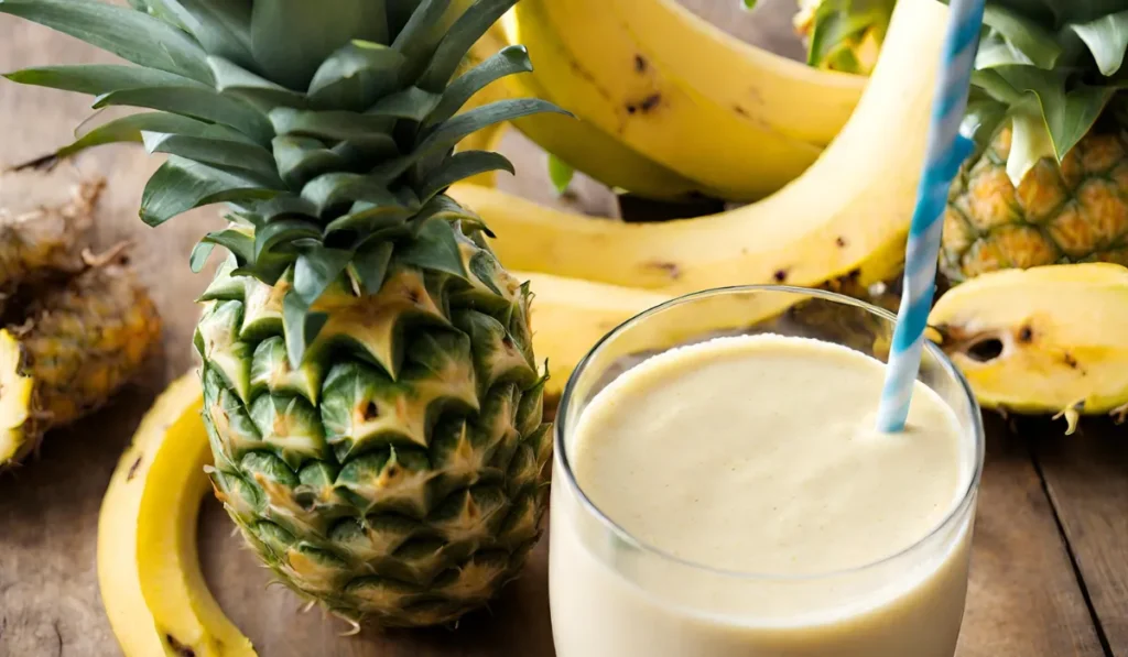 Pineapple Banana Smoothie Recipe