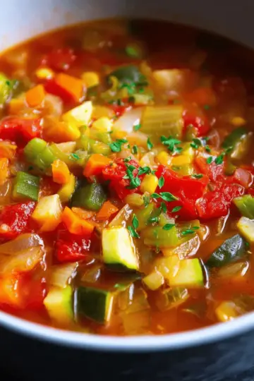 Easy Vegetable Soup