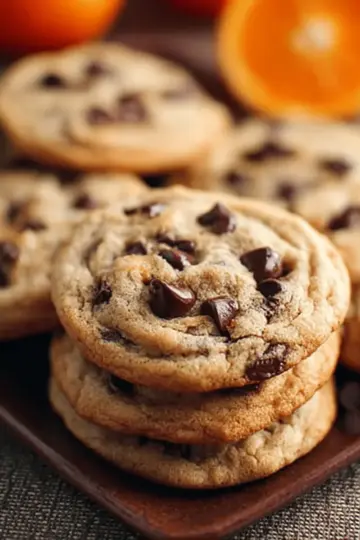 Orange Chocolate Chip Cookies