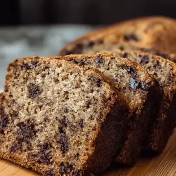 Espresso Banana Bread (with Chocolate Chips)