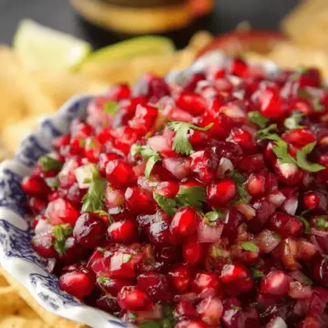 Cranberry Pomegranate Salsa
