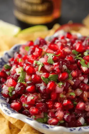 Cranberry Pomegranate Salsa