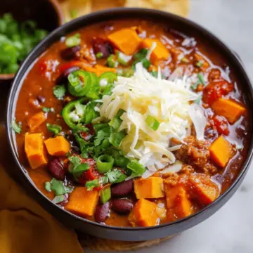 Chipotle Sweet Potato Chili