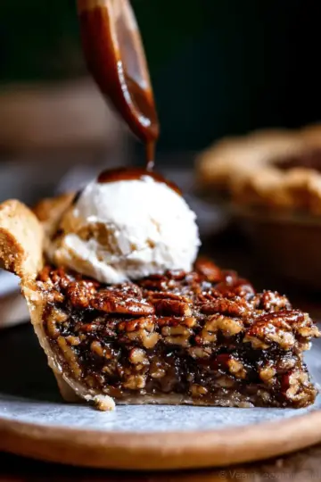 Vegan Bourbon Pecan Pie