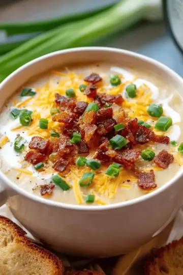 Instant Pot Loaded Potato Soup