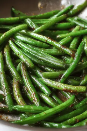 Pan Fried Green Beans