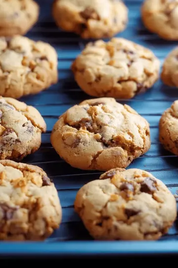 Cornflake choc-chip cookies