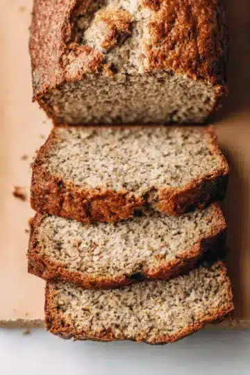 Vegan Banana Bread (Healthy + Easy)