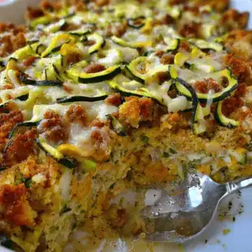 Zucchini Stuffing Casserole