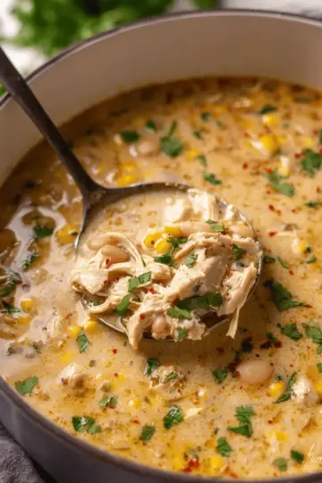 The BEST White Chicken Chili recipe