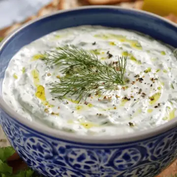 THE MOST DELICIOUS GREEK YOGURT DILL DIP!
