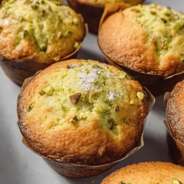 Easy Bakery-Style Pistachio Muffins