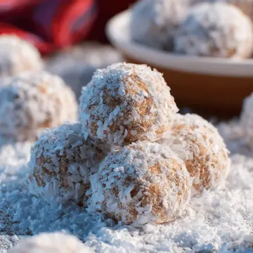 Gingerbread Snowballs