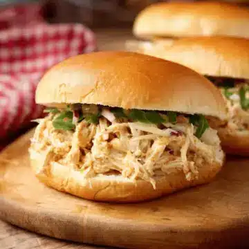 Shredded Chicken Sandwiches