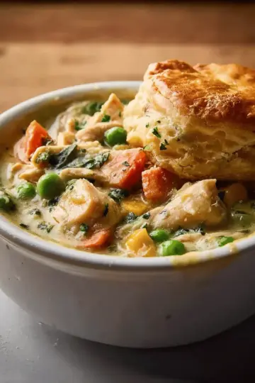Slow Cooker Chicken Pot Pie Stew
