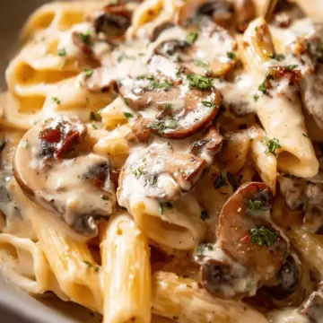 Creamy Mushroom Pasta