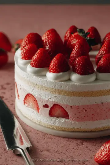 Japanese Strawberry Cake
