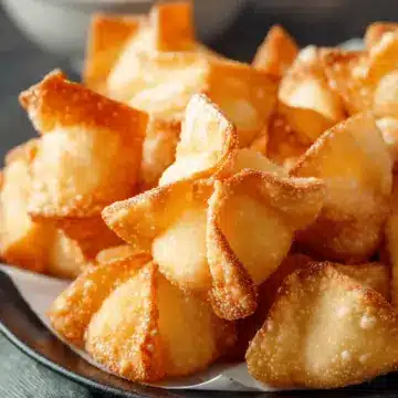 Sweet Cream Cheese Wontons