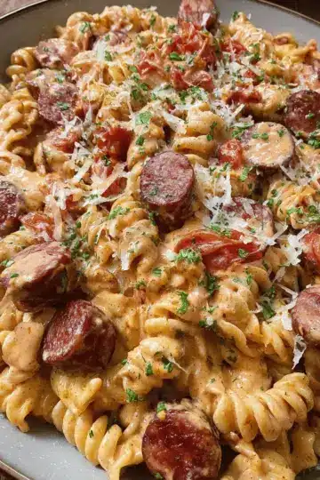 Creamy Smoked Sausage Pasta