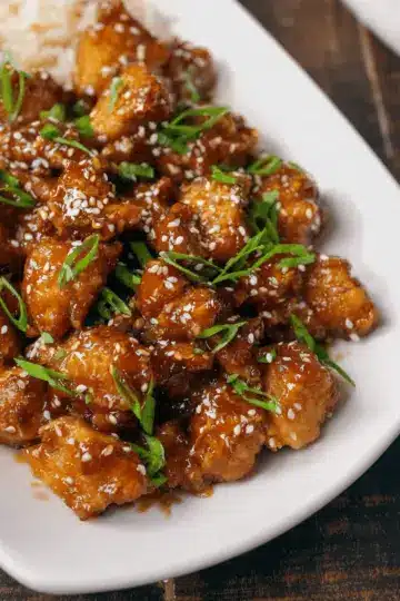 Healthy Sesame Chicken