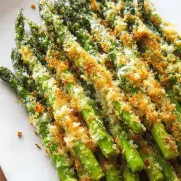 Parmesan Crusted Baked Asparagus