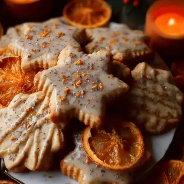 Orange Clove Christmas Cookies – Festive Spiced Shortbread