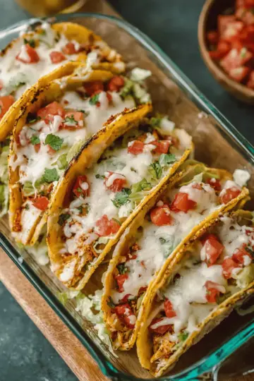 Baked Chicken Tacos Recipe