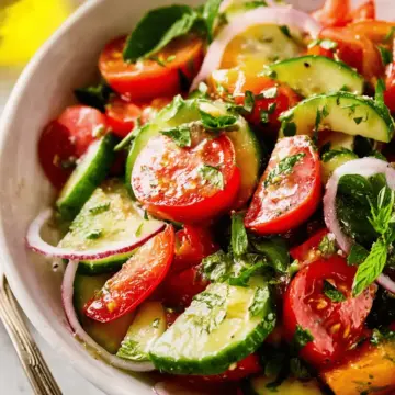 Cucumber Tomato Salad