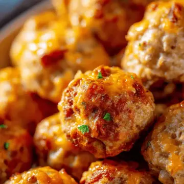Cream Cheese Sausage Balls