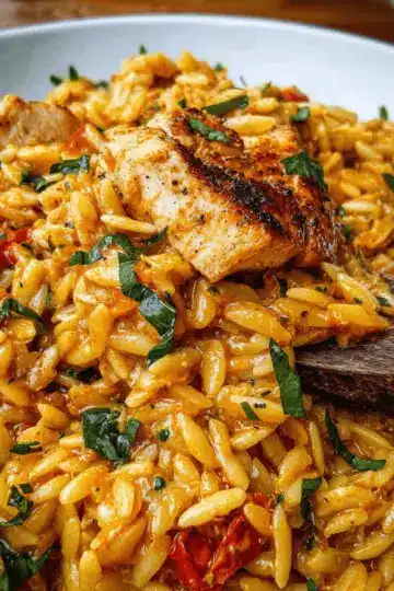 Cajun Chicken Orzo