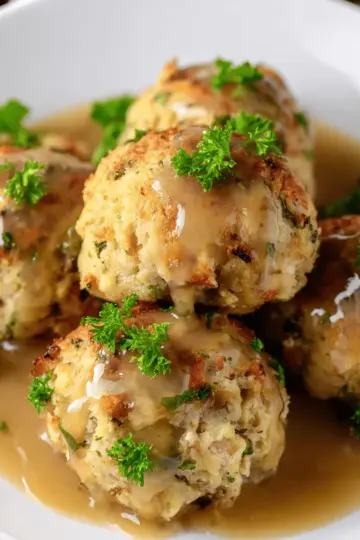Turkey Stuffing Balls