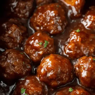 Slow Cooker Salisbury Steak Meatballs (Frozen Meatballs)