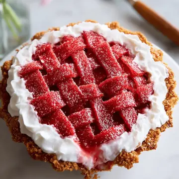 Strawberry Pie Recipe with Strawberry Crust