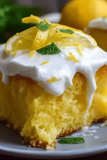 Lemon Poke Cake