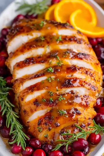 Cranberry Orange Turkey Breast