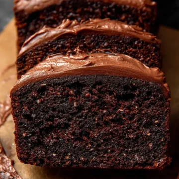 Chocolate Banana Cake with Espresso Fudge Frosting