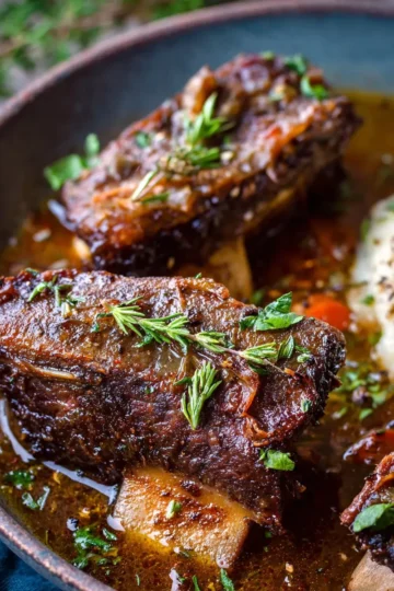 French Onion Short Ribs.
