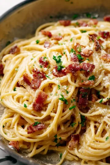 Creamy Bacon Carbonara