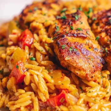 Cajun Chicken Orzo