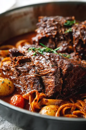 Italian Pot Roast Recipe (Stracotto)