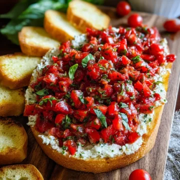 Bruschetta Dip Recipe
