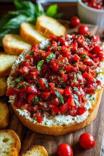 Bruschetta Dip Recipe