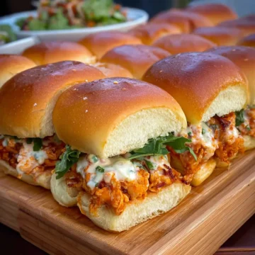 Buffalo Chicken Sliders