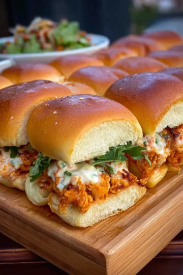Buffalo Chicken Sliders