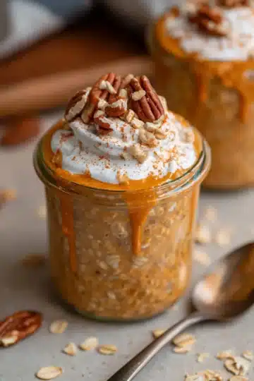 Pumpkin Pie Overnight Oats