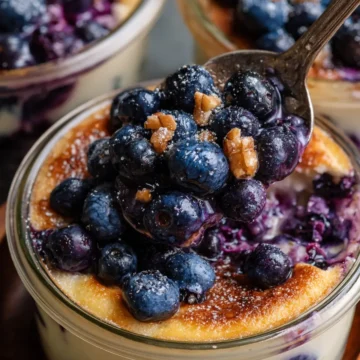 Baked Blueberry Cottage Cheese Breakfast Bowls