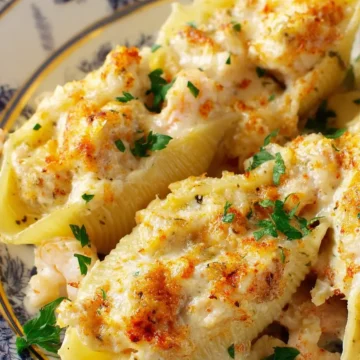 Shrimp and Crab Stuffed Shells
