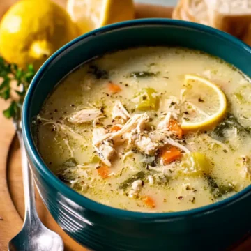 Greek Lemon Chicken Soup